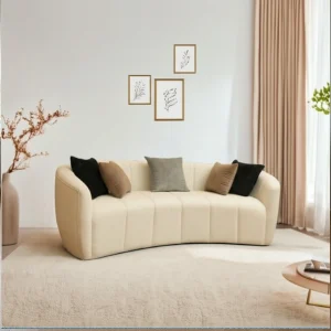 Azura Curved 3-seater Sofa