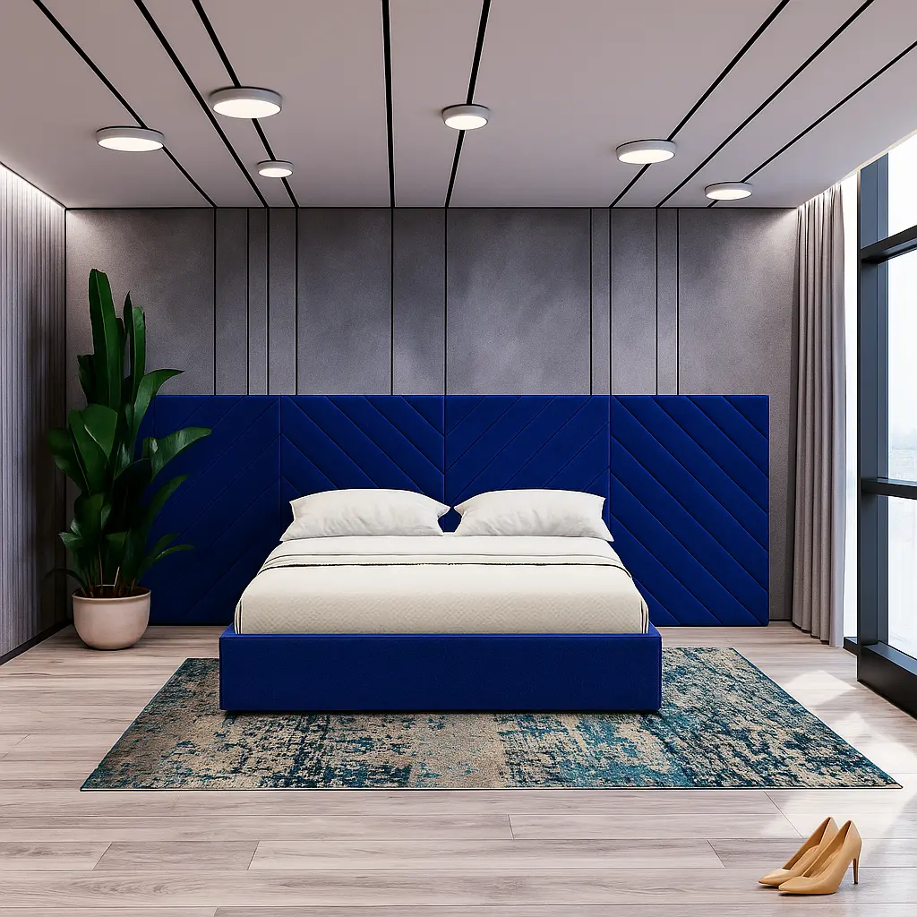 Farah Upholstered Headboard - Image 3