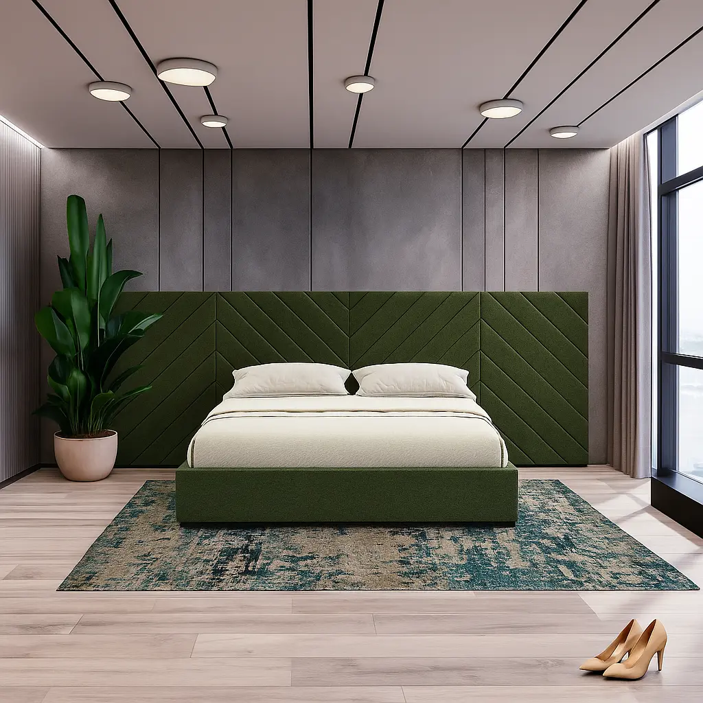 Farah Upholstered Headboard - Image 2