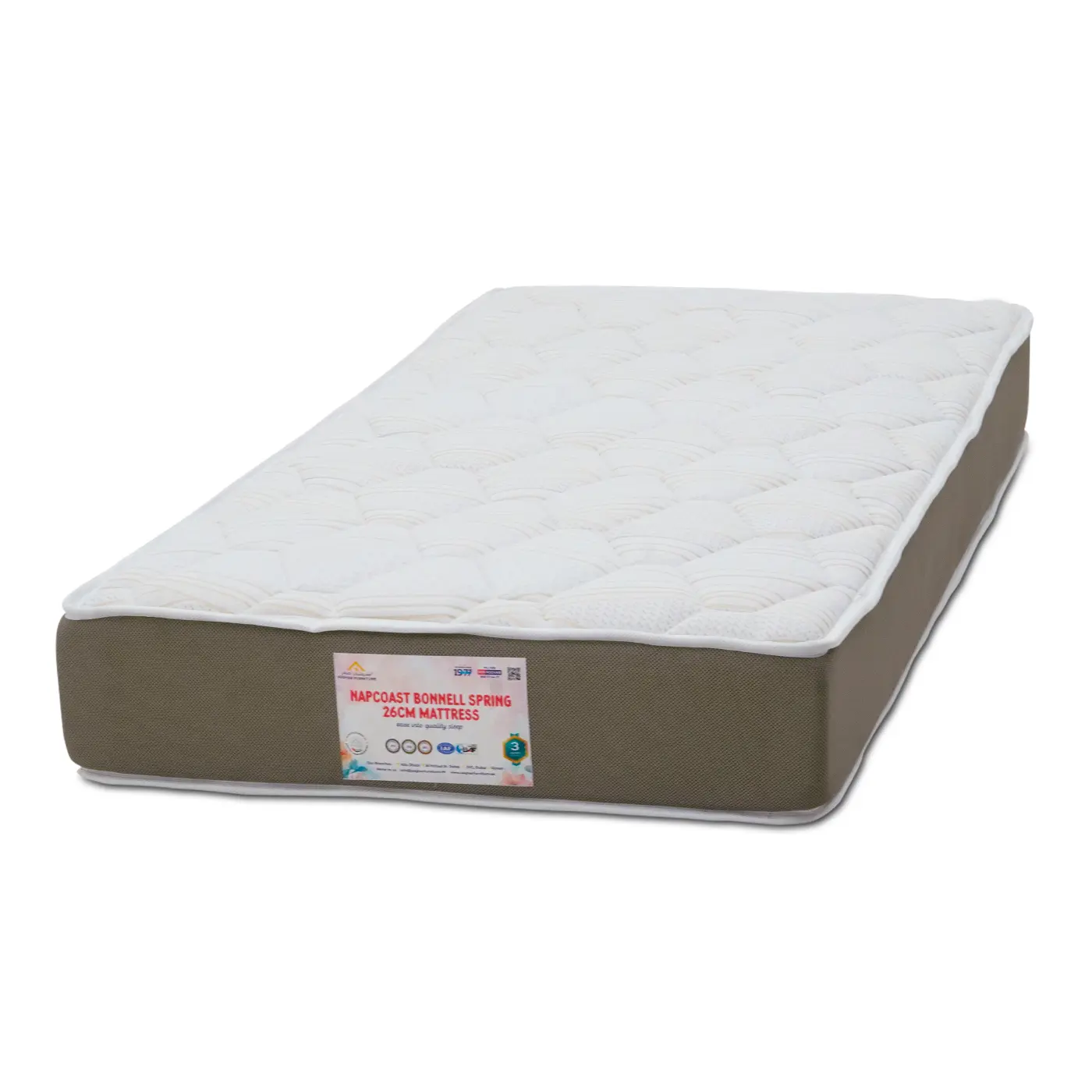 Napcoast Bonnell Spring 26CM Mattress - Image 3