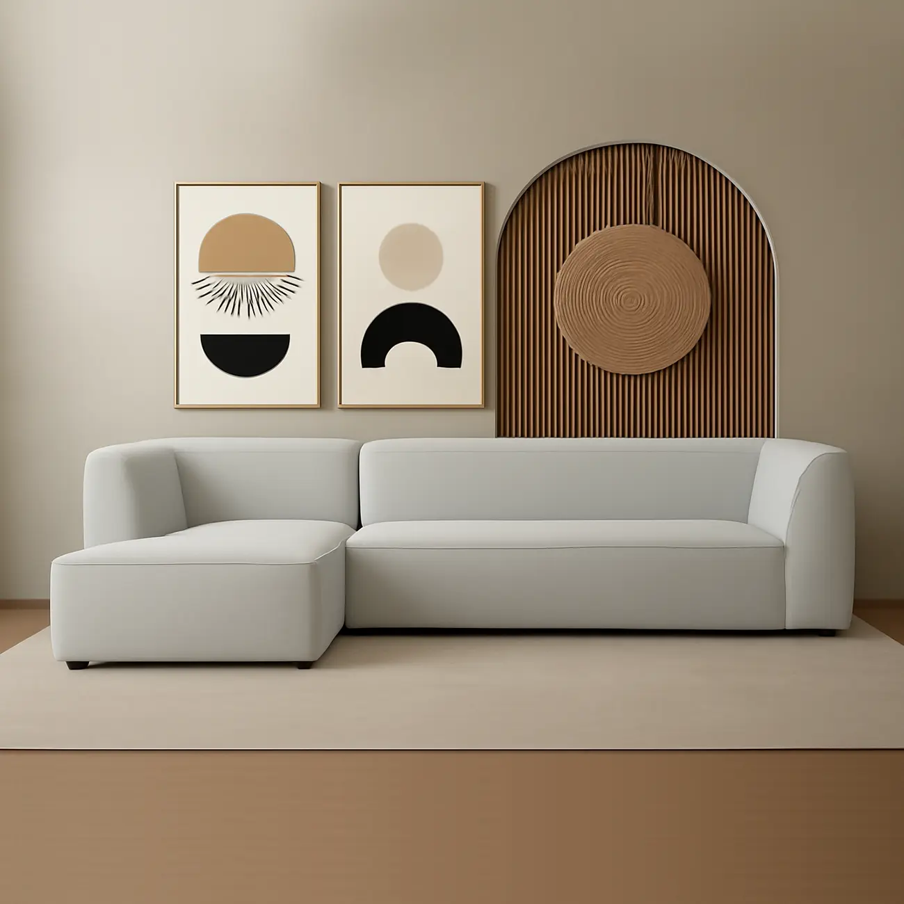 Sapphire L Shape Sofa Set - Image 3