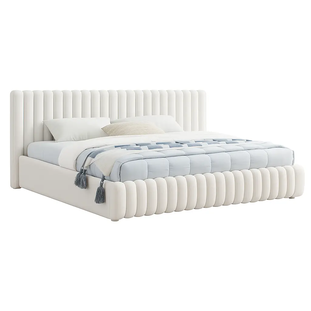 Galeno Velvet Bed - Image 4