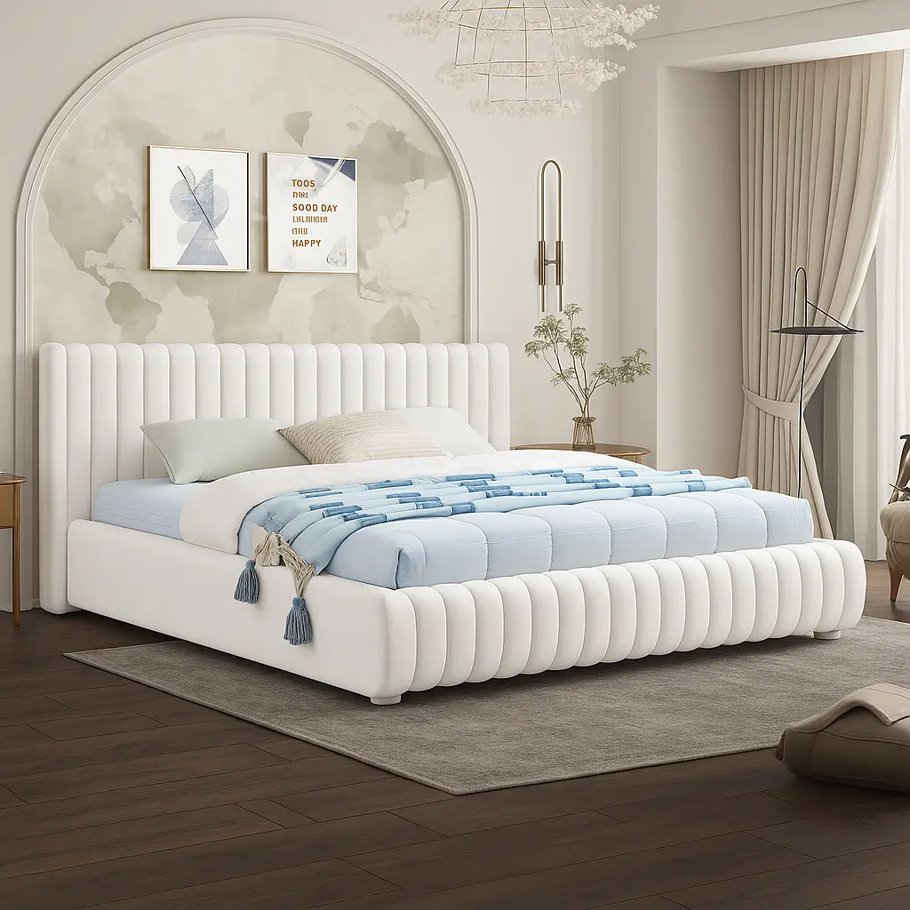 Galeno Velvet Bed